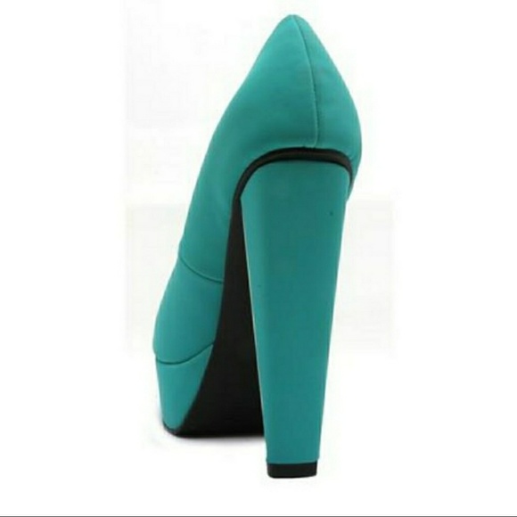 SALE NEW Platform Peep Toe Pumps - Picture 3 of 8